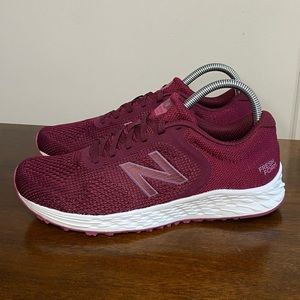 New Balance Women’s Fresh Foam Arishi Burgundy Running Shoe WARISPM2  Size 8.5